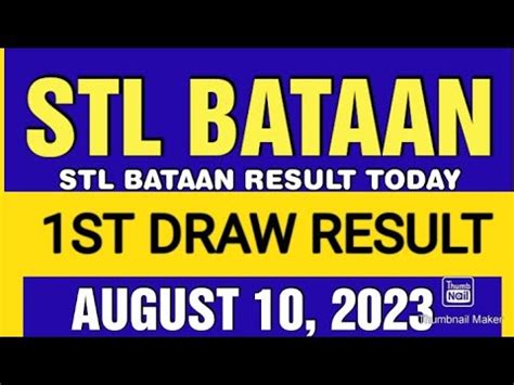 stl bataan result today